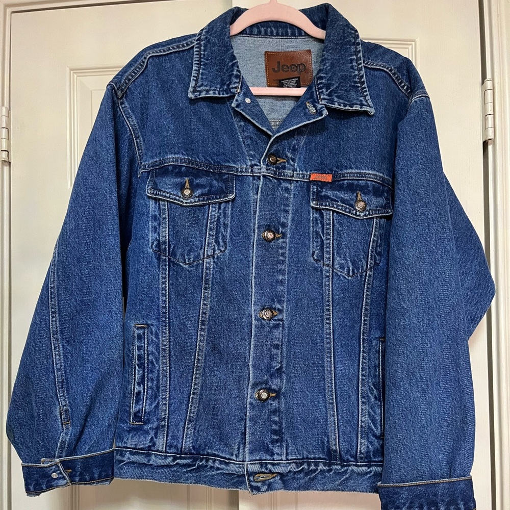 Denim Jacket With Harley Davidson Patch Hand-Sewn… - image 2